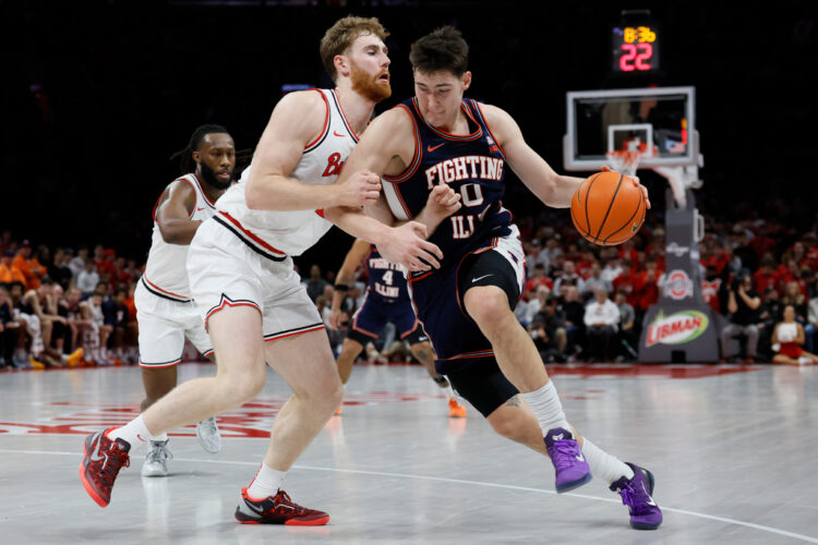 Keaton Wagler’s 23 points lead No. 13 Illinois to 88-80 victory over Ohio State in Big Ten opener